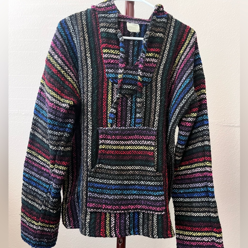 Unisex Vibrant Multicolor Knit Sweater